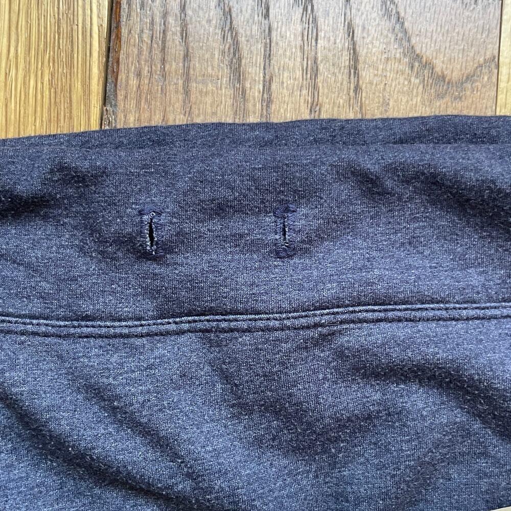 Sundry Midi Skirt Womens S Navy Blue Made USA Stretch Pull On - Picture 5 of 6